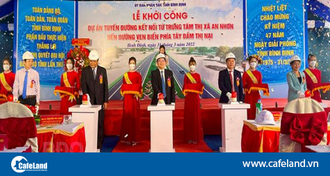 Read more about the article Bình Định khởi công tuyến đường hơn 1.000 tỉ từ An Nhơn đến ven biển phía Tây đầm Thị Nại