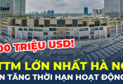 Siêu dự án trung tâm thương mại lớn nhất Hà Nội xin tăng thời hạn hoạt động