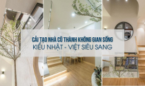 Cải tạo nhà cũ thành không gian sống kiểu Nhật – Việt siêu sang