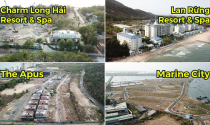 Loạt dự án đua nhau mọc lên, bất động sản dọc biển Long Hải “Nóng”