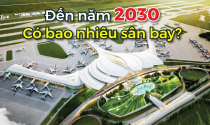Đến năm 2030, Việt Nam có bao nhiêu sân bay?