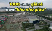 Soi khu đất xây 1.000 căn hộ giá rẻ cho công nhân nằm sát bên "khu nhà giàu"