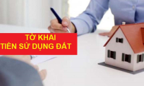 Tờ khai tiền sử dụng đất khi cấp sổ đỏ, chuyển mục đích sử dụng đất