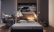 Cách trang trí phòng ngủ đẹp phong cách nam tính