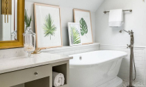 Xu hướng trang trí phòng tắm đơn giản cho mùa hè mát mẻ