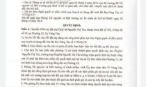 Phát hiện văn bản thu hồi đất giả chữ ký Chủ tịch Vũng Tàu 