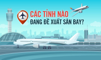 Các tỉnh nào đang đề xuất sân bay?