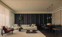 Cảm hứng kết hợp giữa hiện đại và truyền thống trong căn hộ cao cấp tại Thủ Thiêm