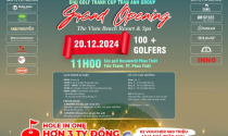 Khởi tranh giải golf cúp Trần Anh Group vào ngày 20/12