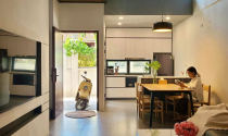 Nhà phố nhỏ ở Hà Nội xây kiểu Nhật dành cho gia đình 3 thành viên