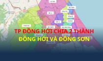 TP Đồng Hới trình phương án thành 2 phường Đồng Hới và Đồng Sơn