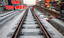 Ray thép “made in Vietnam” dùng cho đường sắt tốc độ cao sẽ có chiều dài 100m