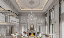 Khám phá không gian biệt thự hơn 300m2 với phong cách tân cổ điển sang trọng