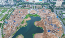 Noble West Lake Ha Noi: 12 tòa tháp 40 tầng thi công xuyên đêm, "đại công trường" lớn bậc nhất Tây Hồ Tây lộ diện