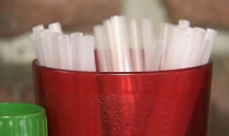 Ống hút nhựa được thay bằng cỏ, mì ống, ống giấy tại Mỹ