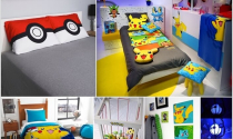 Thiết kế phòng ngủ dễ thương cho bé với Pokémon