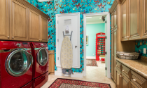 Lạc lối giữa phòng giặt làm nổi bật không gian sống