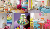 Căn phòng đầy màu sắc cho bé yêu