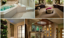 Thiết kế phòng tắm như spa tại nhà