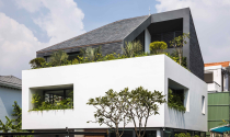 Ngôi nhà màu trắng tại Sài Gòn nổi bật trên báo ngoại