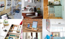 Ý tưởng sáng tạo giúp phòng làm việc tại nhà luôn gọn gàng
