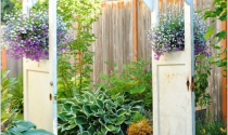 Tận dụng cánh cửa cũ tân trang cho nhà đẹp Tận dụng cánh cửa cũ tân trang cho nhà đẹp