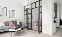 Căn hộ chưa đầy 40m2 ngập nắng cho cô nàng độc thân Căn hộ chưa đầy 40m2 ngập nắng cho cô nàng độc thân