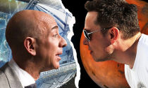 Elon Musk và Jeff Bezos ‘khẩu chiến’ vì một vị trí trên bầu trời