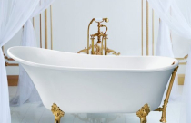 Thanh lịch, sang trọng với những mẫu bồn tắm đẹp