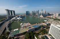 Biến đổi khí hậu đe dọa khu tài chính Singapore