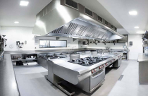 Thiết kế bếp nhà hàng đạt tiêu chuẩn