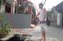 Cấp sổ đỏ, xây nhà trên cống thoát nước