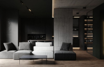 Lạ mắt với ngôi nhà được trang trí phong cách tối giản