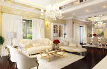 Thiết kế nội thất phong cách châu Âu