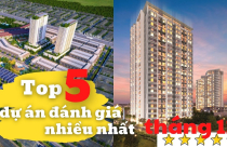 Top 5 dự án được đánh giá nhiều nhất trong tháng 11
