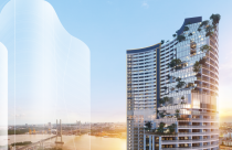 Tòa tháp tại Quận 7 được yêu thích nhờ trồng vườn xanh trong căn hộ kính tràn