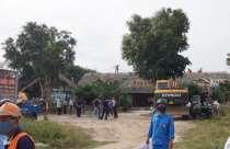 Vũng Tàu: Tháo dỡ công trình vi phạm quanh dự án Hóa dầu