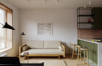 Căn hộ nhỏ nhưng đầy sự lôi cuốn nhờ cách bố trí thông minh