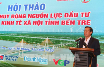 Bến Tre tìm giải pháp huy động khoảng 140.000 tỷ đồng cho đầu tư phát triển