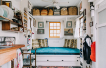 Ấn tượng ngôi nhà nhỏ với cách lưu trữ đầy thông minh và sáng tạo