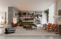 Ngôi nhà trang nhã lấy cảm hứng từ các màu sắc vui nhộn