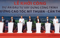 Khởi công tuyến cao tốc Mỹ Thuận - Cần Thơ