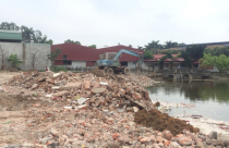 Hải Phòng: San lấp đất nông nghiệp, dựng xưởng trái phép trên bãi bồi đê biển