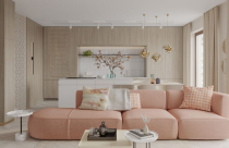 Không gian sống lý tưởng cho gia đình trẻ trong căn hộ 89m2