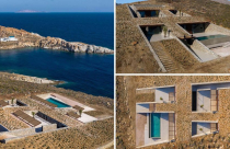 Ngôi nhà “vô hình”  bên sườn đồi trên đảo