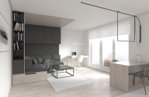 Ý tưởng thông minh tiết kiệm không gian cho căn hộ 29m2