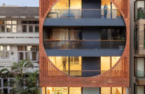 Tòa nhà với mặt tiền vòng tròn ấn tượng tại Ấn Độ