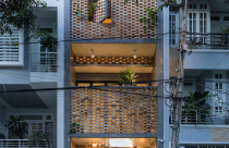 Nhà phố lệch tầng hướng Tây với mặt tiền 3 lớp chắc chắn tại Vũng Tàu