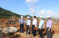 Chủ tịch tỉnh thúc tiến độ dự án Khu công nghiệp Becamex Bình Định