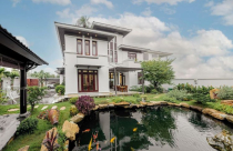 Biệt thự vườn sang chảnh tại Thanh Hóa khiến dân mạng phải trầm trồ